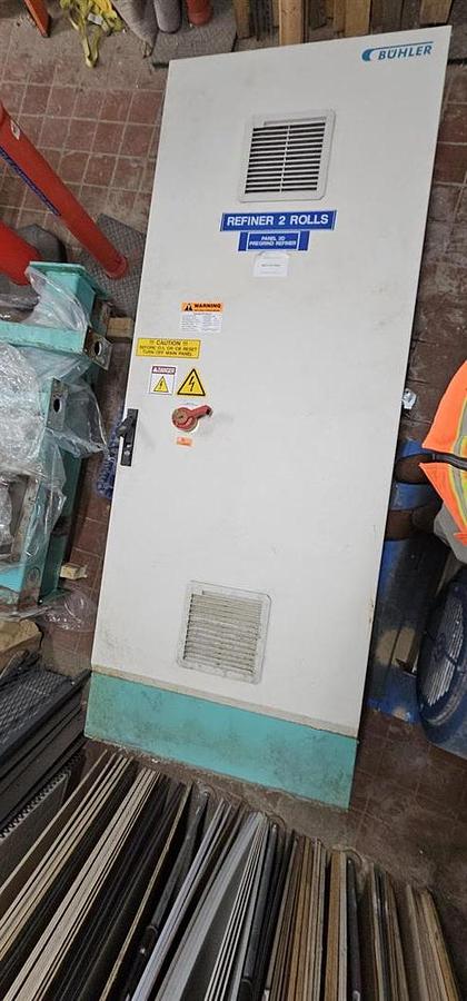 Used Buhler 2-Roll Prerefiner, model SZAE 900