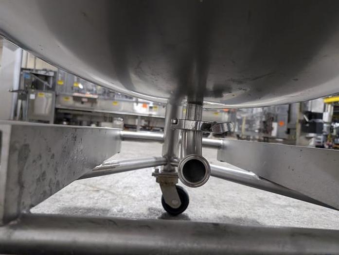 Used 75 gallon stainless steel tank