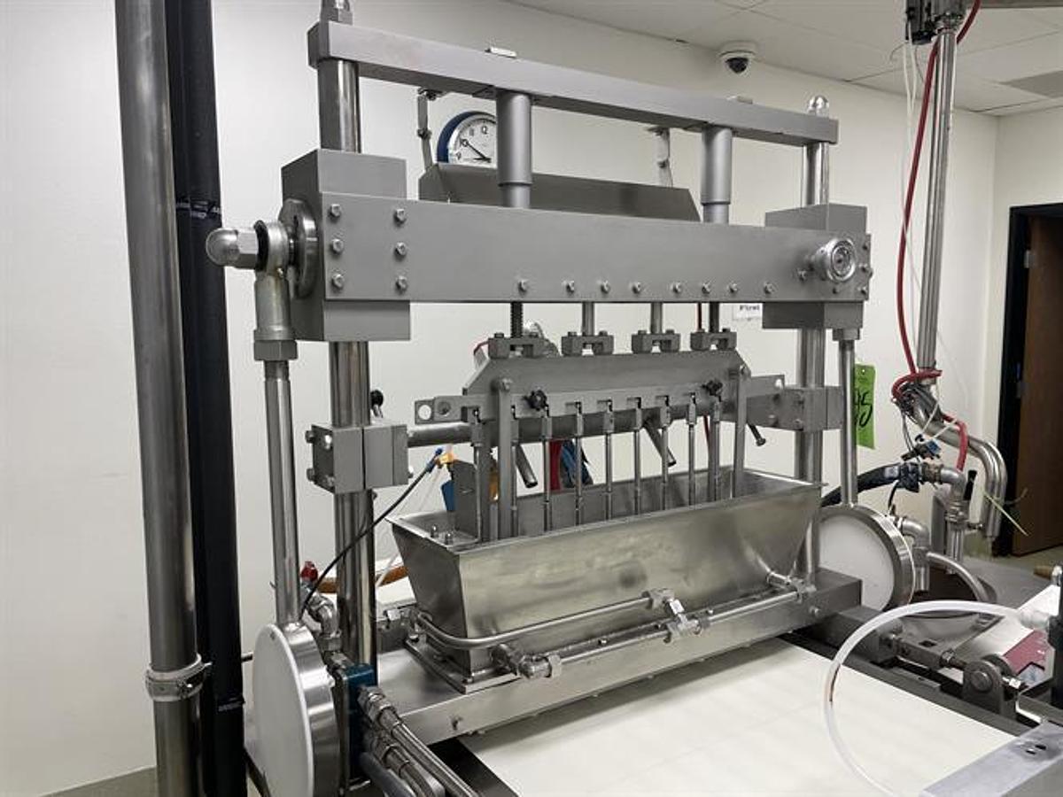 Used Sollich 620 (24") Caramel Nut Cluster Depositing Line - 150 clusters/minute