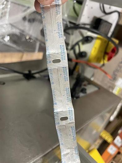 Used Abox Automation model PD1 pouch desiccant inserter