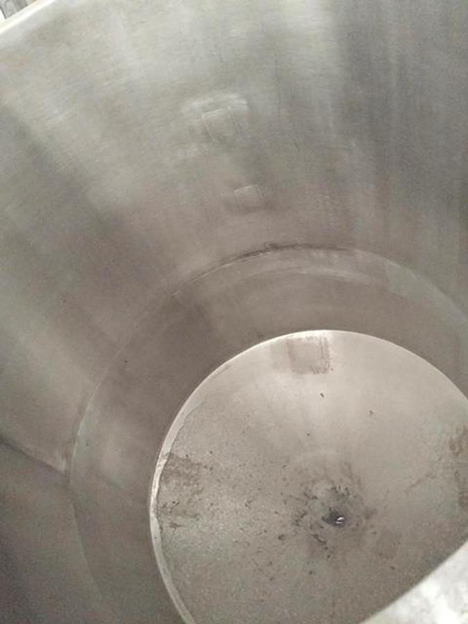 Used Accurate Manufacturing 150 gal stainless steel tank