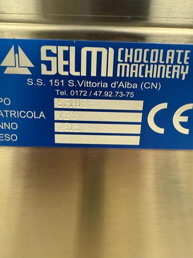 Used Selmi Spider Spiral Cooling Tunnel