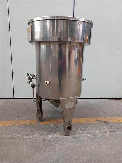 Used Stainless steel  9 gallon tank