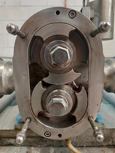 Used Fristam model FKL15A-STD stainless steel positive displacement pump