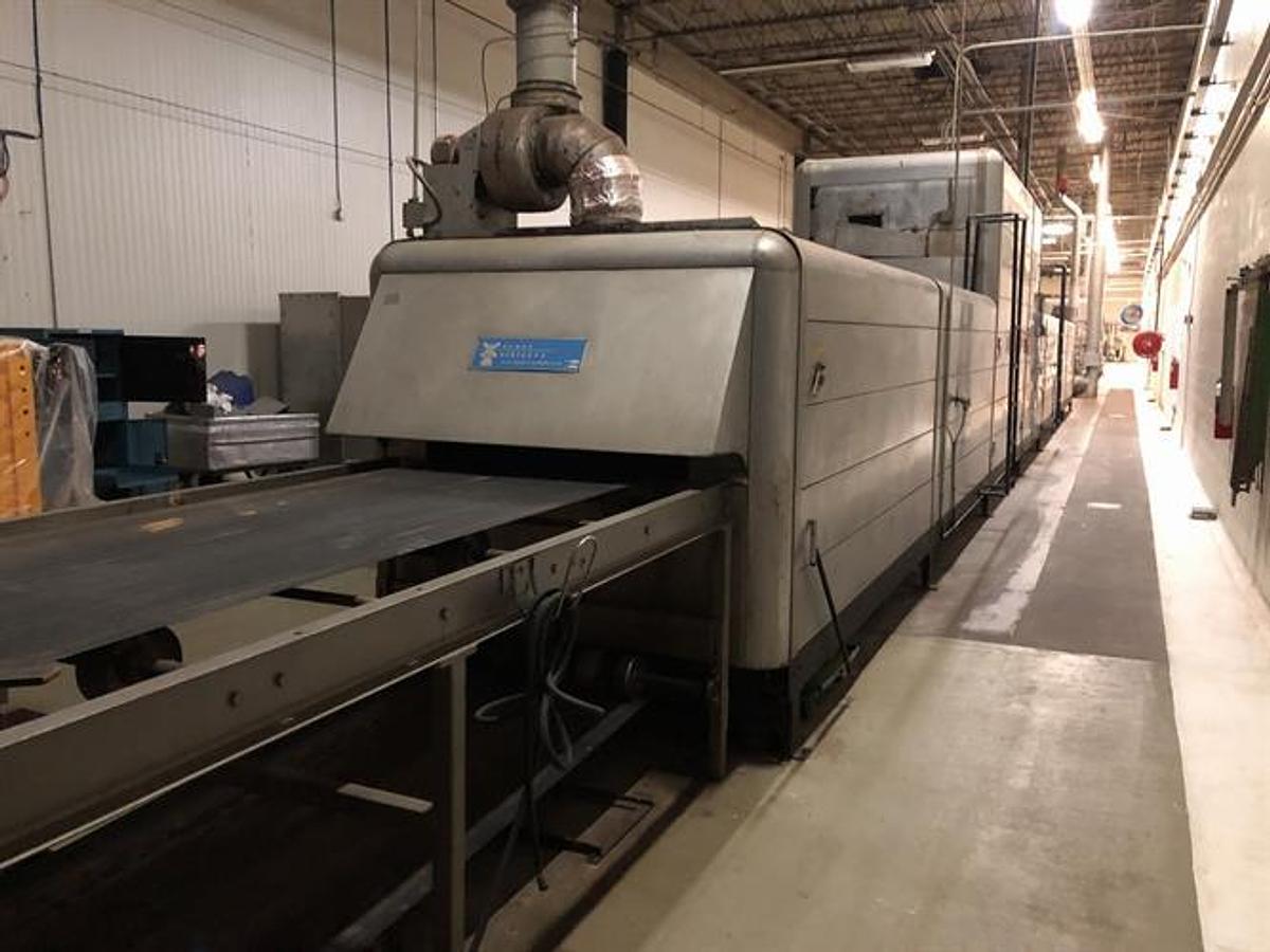Used Werner Lehara 1- Meter Double Oven Line for Biscotti/Macaroons