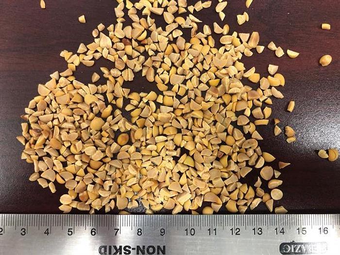 Used Nut Chopper with Vibratory Sieve Separator