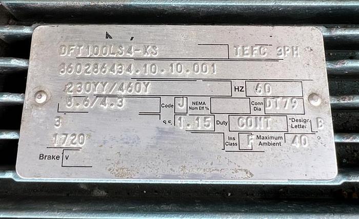 Used Silver State Stainless Brew Tank, 30 Barrel Mash Tun Cap1800 Gallon SS Mix Tank