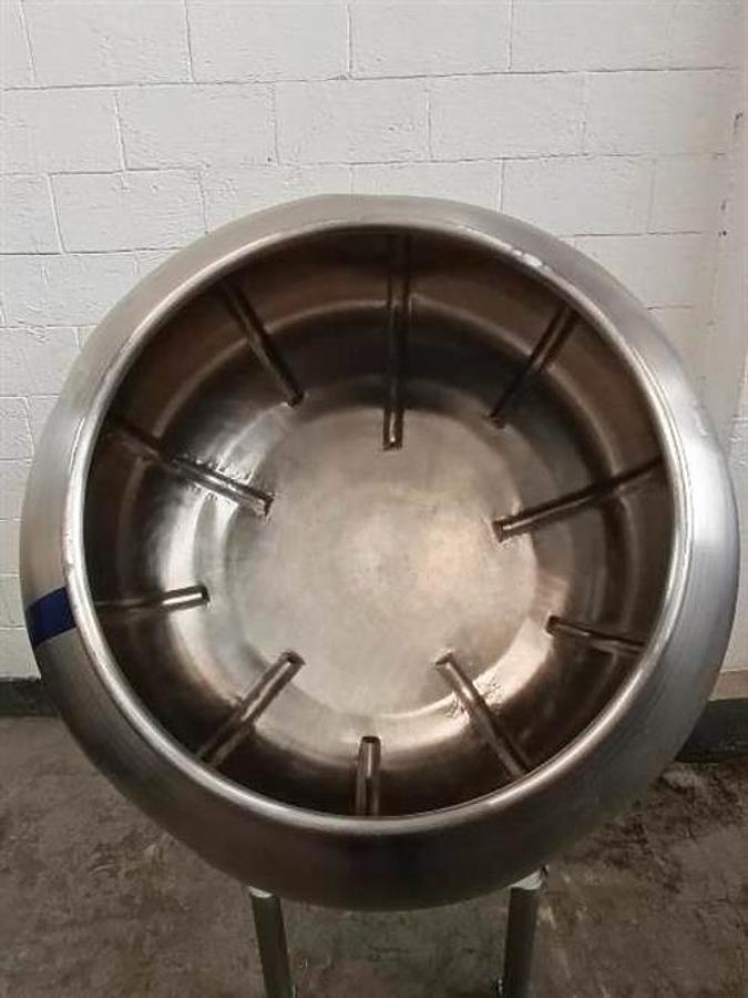 Used Stainless steel  model 36" diameter coating pan