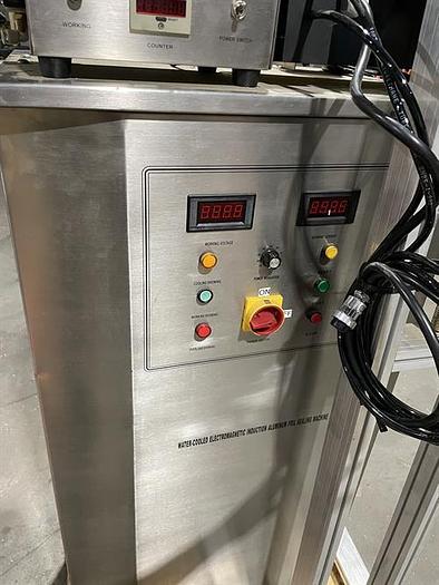 Used Induction Sealer with 5" wide Sealing Head