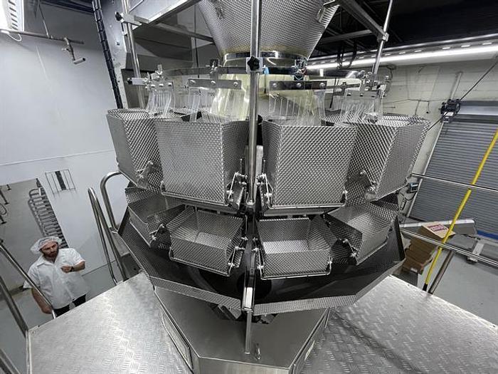 Used Jintian Doy Pouch Machine with 14-head Scale