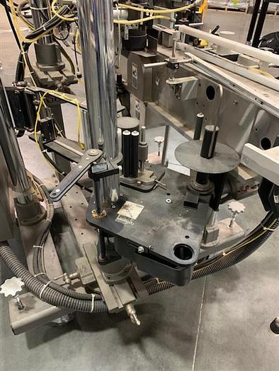 Used Accraply model 5005WA Top and Wraparound labeler