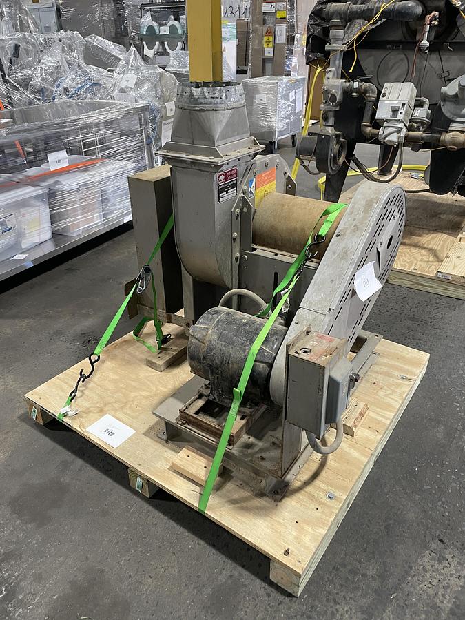 Used Bauer 322 1000 lb/hr Gas Dry Nut Roaster