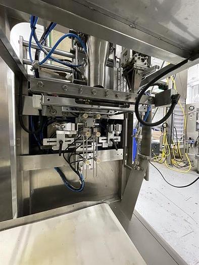Used BairesPack Pre-made Doy Pouch Machine with 4-lane Linear Scale