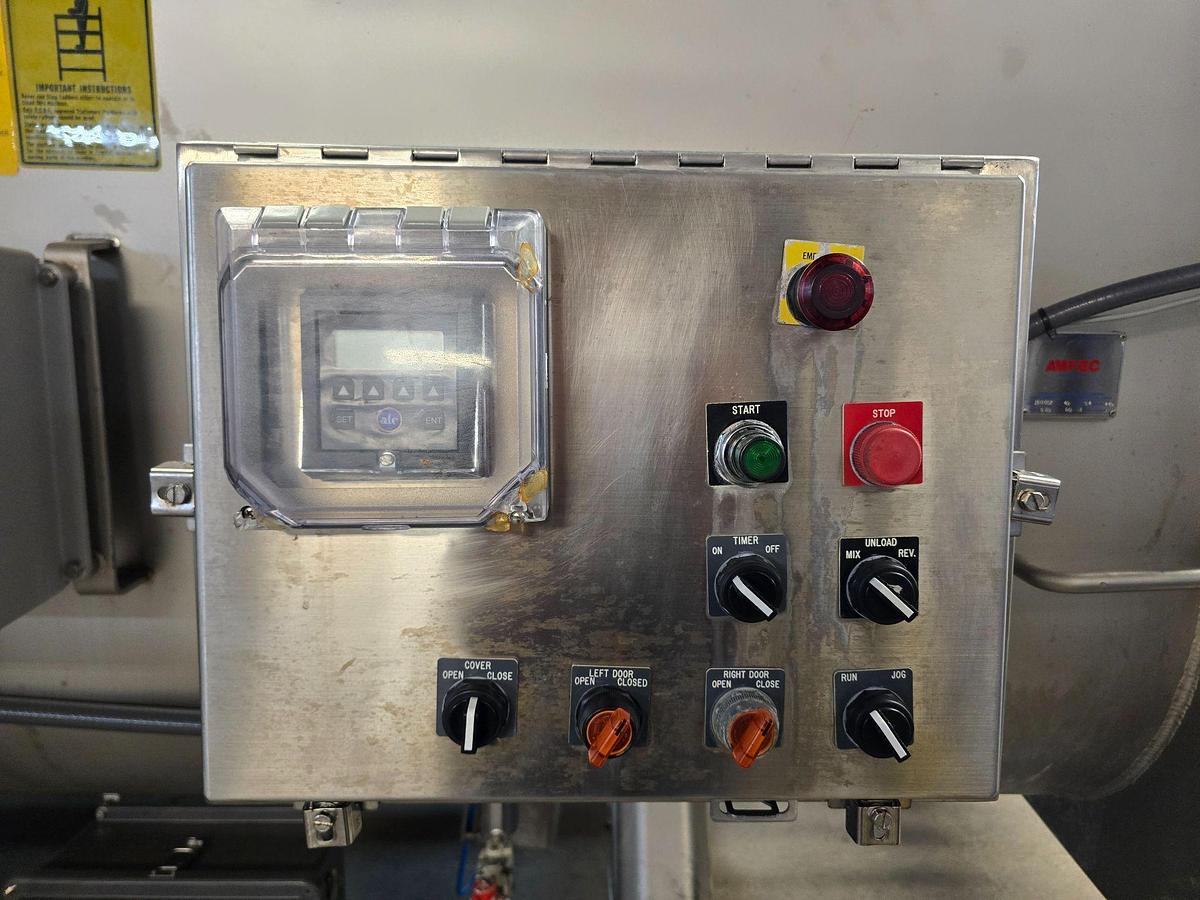 Used AMFEC Model 510 6,000 LB Paddle Mixer