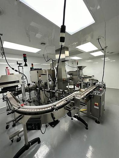 Used NJM Solid Dose Bottle Filling Line