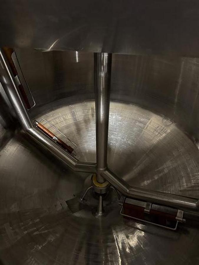 Used (2) AB Process 150 Gallon SS jacketed & Agitated Tanks