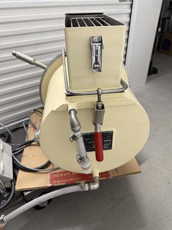 Used Lodige M20 20 Liter SS Jacketed Plow Mixer