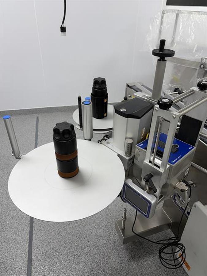 Usado AutoMate Model LW-40 Label-Vantage Pressure Sensitive Wraparound Labeler