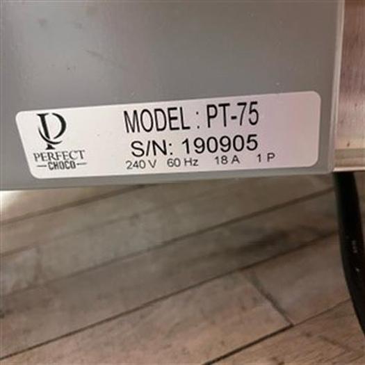 Used Perfect PT-75 Tempering unit with Enrober