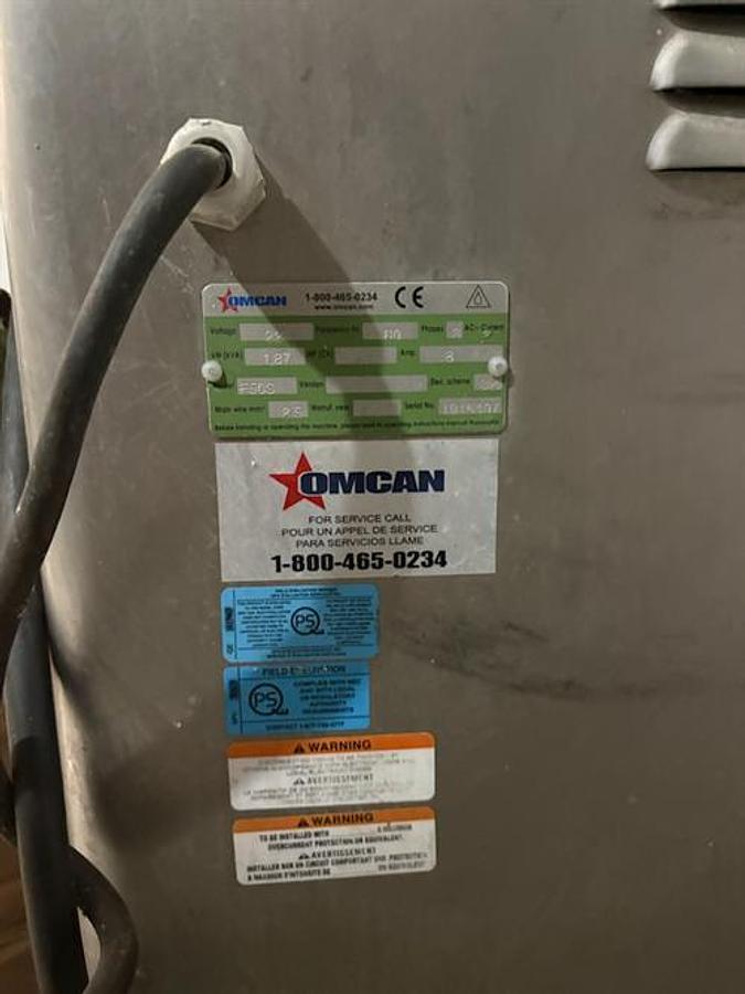 Used Omcan model FGOS 50-lb Batch Stuffer