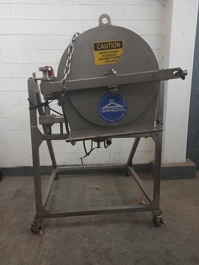 Used Sweco K6500 centrifugal sifter