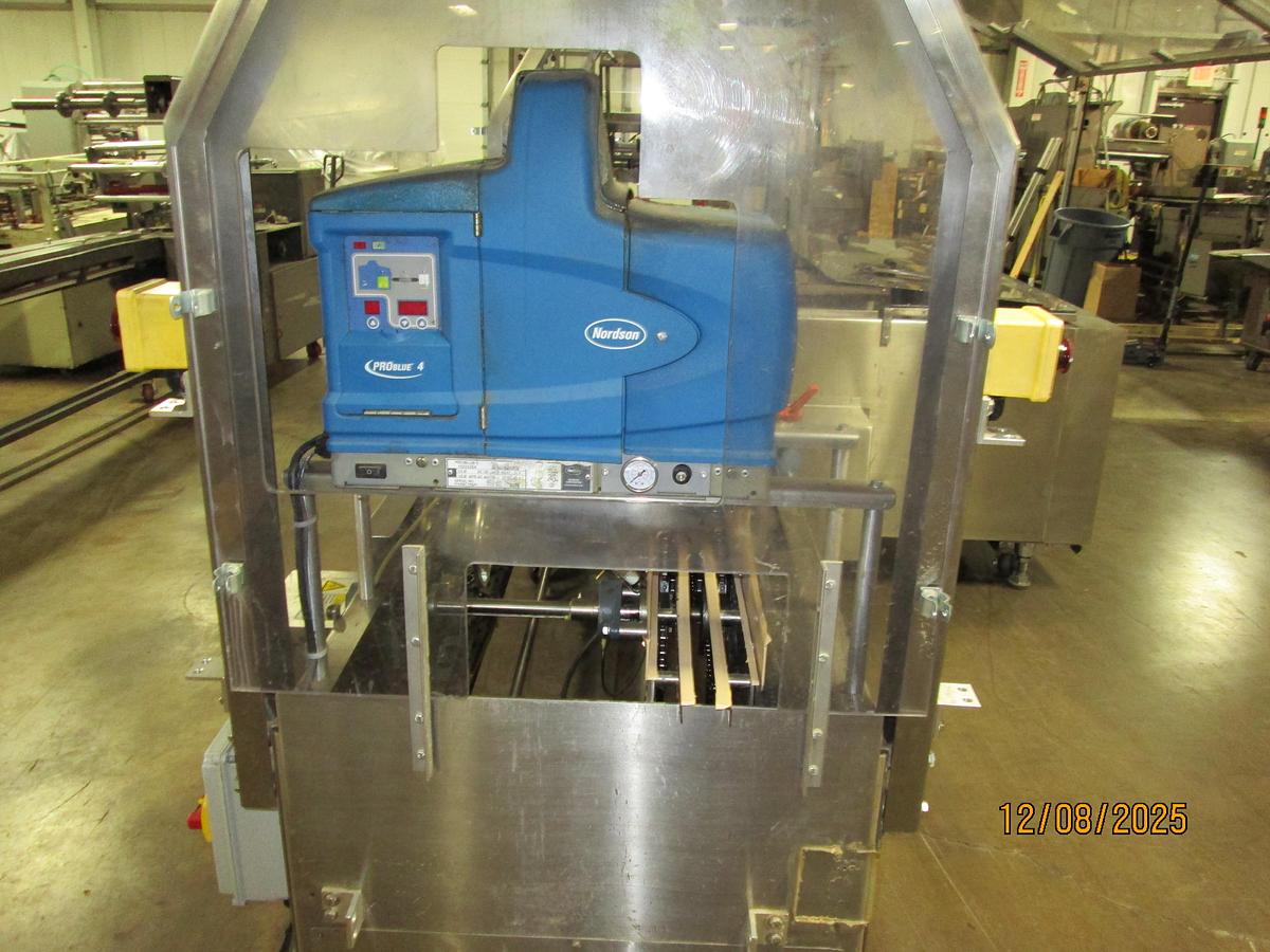 Used Adco Model 15DBC105SS Automatic Horizontal Cartoner