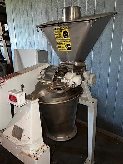 Used Mikro Pulverizer model 1SH stainless steel hammer mill