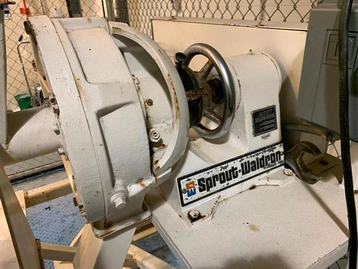Used Sprout-Waldron (Andritz) 12" Stainless Steel Peanut Butter Mill