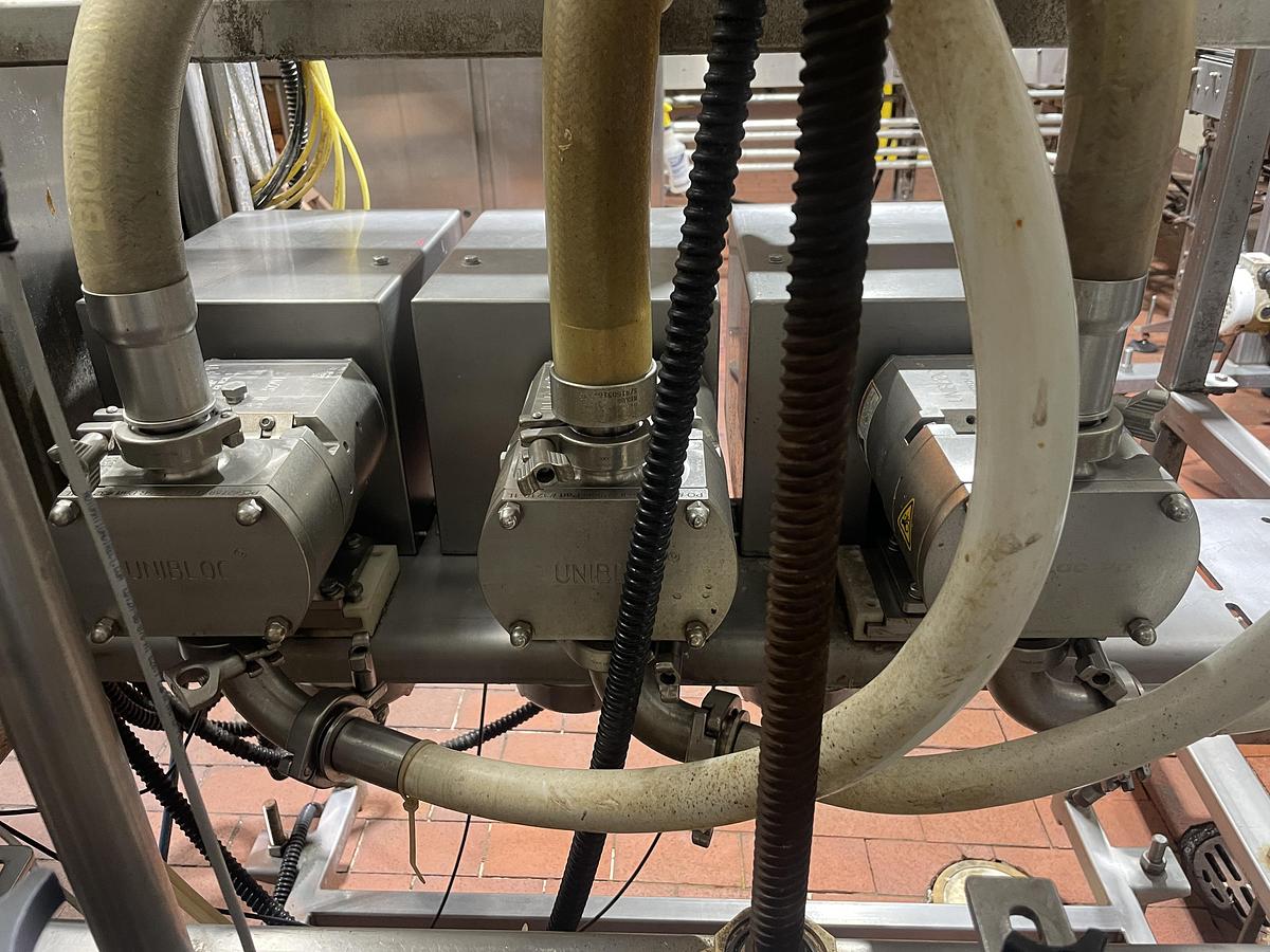 Used Fluid Packaging Solutions 3 Pump Filler