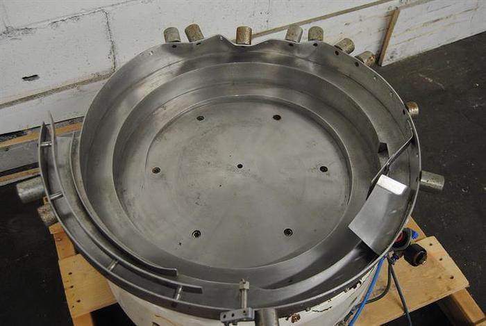 Used Vibro Block model 24D Stainless Steel Bowl Feeder