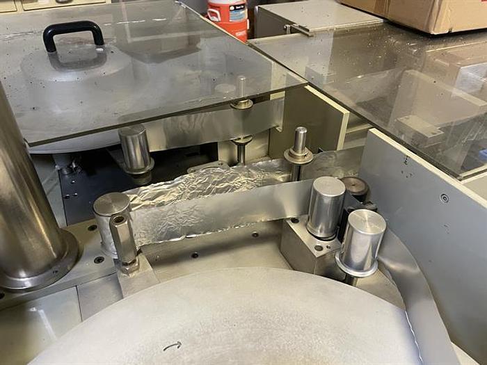 Used Sarong model SAAS-15 Suppository Machine with Aluminum Foil