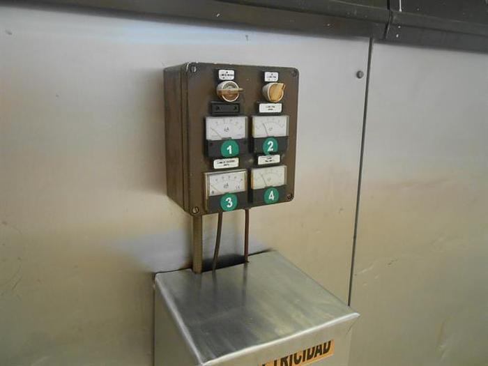 Used Haas 80 Plate Wafer Oven Complete Wafer Line