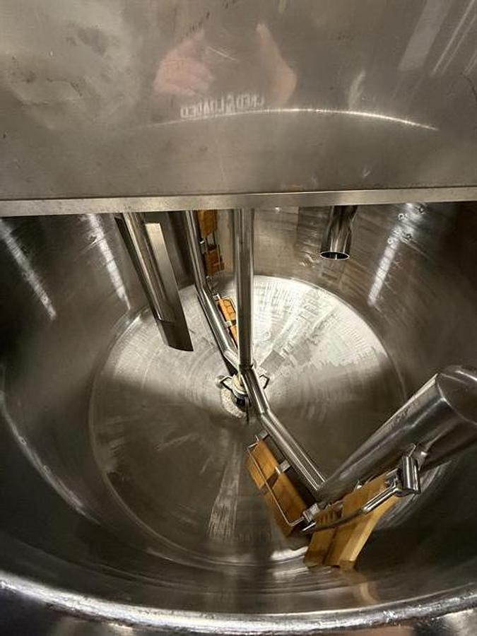 Used AB Process 150 Gallon SS jacketed and Mixing Kettle
