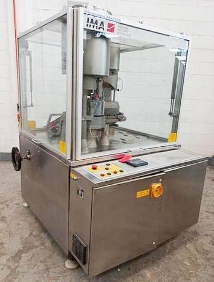 Used IMA Zanasi model AZ40 automatic capsule filler