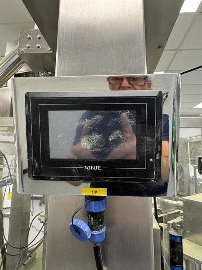 Used Ohlson Generation IV Rotary Pouch Packager With Auger Filler, Vacuum Powder, Scoop & Desiccant Pouch Feeders