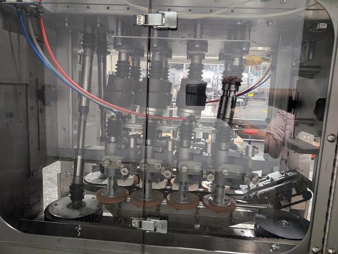 Used Pack West Auto 200 8 spindle capper