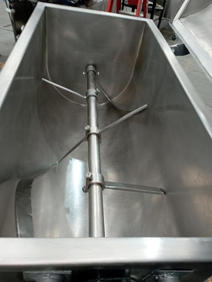 Used Stainless Steel 13 cu-ft Ribbon Blender