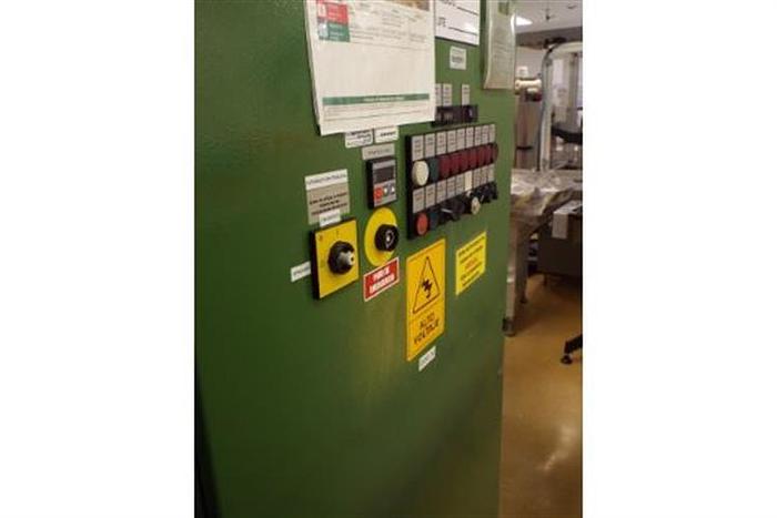 Used Kallfass Automatic Collator Stretch Film Bulls Eye Wrapper and Shrink