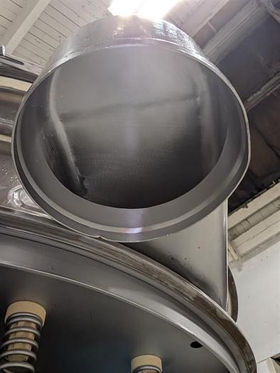 Used Sweco model XS48Y86 48" diameter  single deck sifter