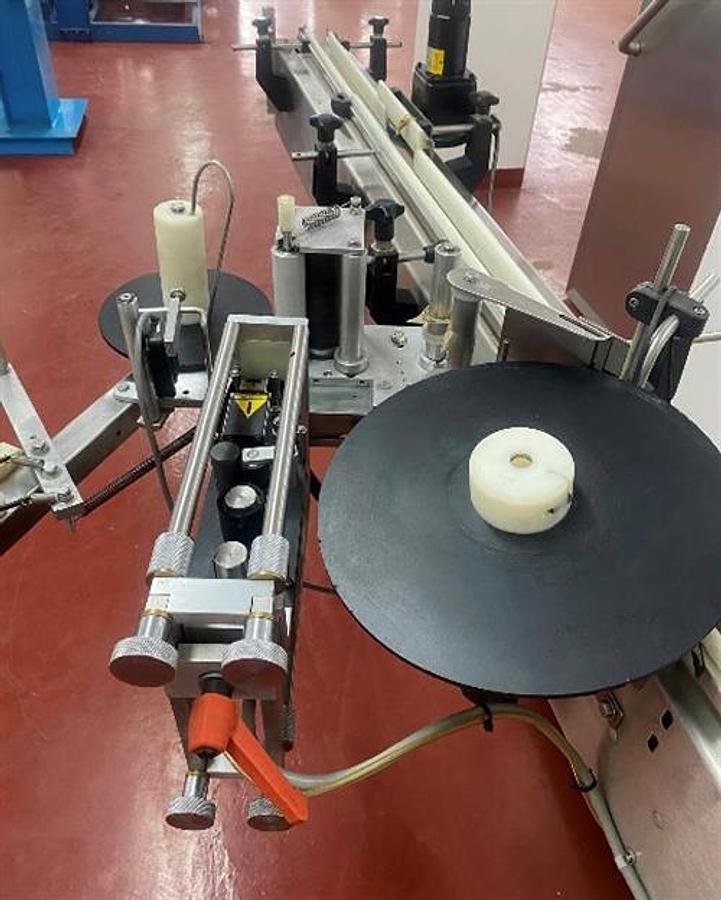 Used Nec Stainless steel tablet counter line including