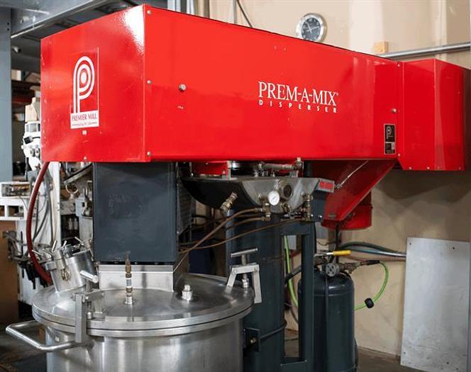 Used Premier 40 Gallon SS Jacketed Vacuum Mixer/Disperser