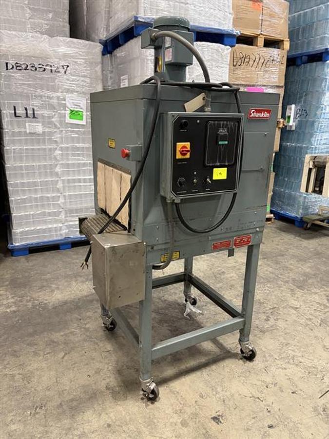 Used Shanklin Model T-6XLC Shrink Tunnel