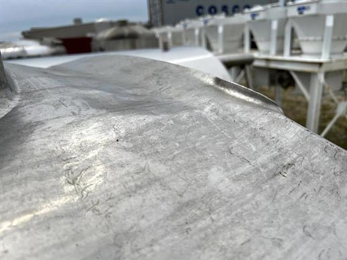 Used Silver State Stainless Brew Tank, 30 Barrel Mash Tun Cap1800 Gallon SS Mix Tank