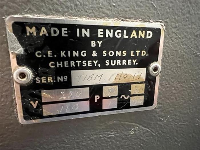 Used King Double Sided Tablet Inspection Conveyor