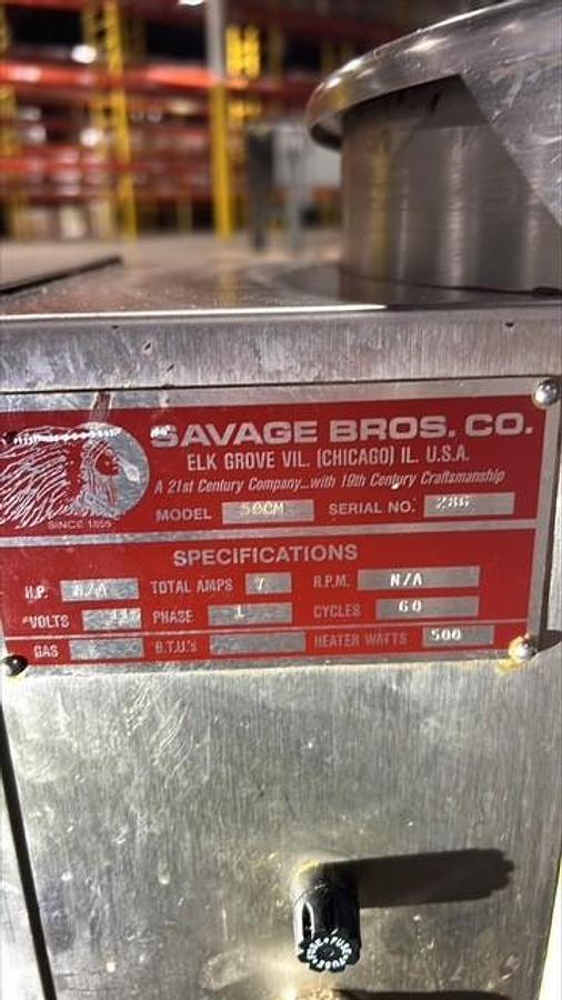 Used Savage 50-lb SS Warming Melter