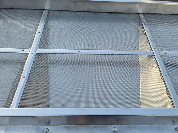 Used Nut Chopper with Vibratory Sieve Separator