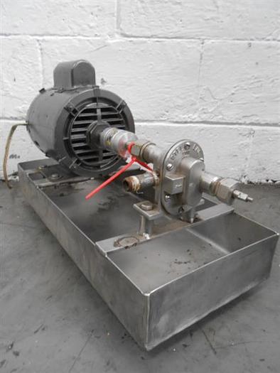 Used Stainless Steel Positive Displacement Pump