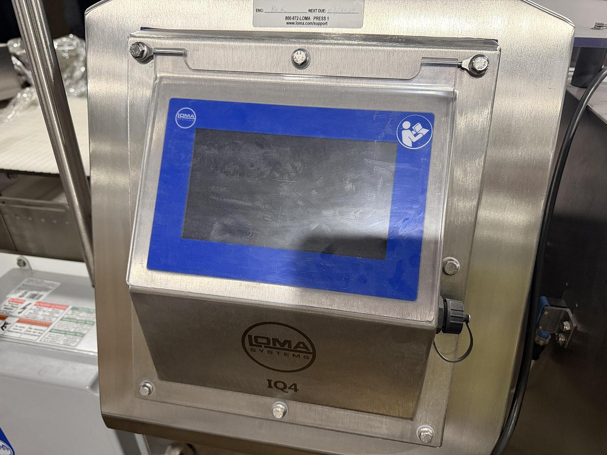 Used Loma IQ4 Stainless Steel Metal Detector