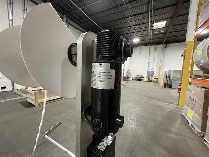 Used Abox Automation model PD1 pouch desiccant inserter