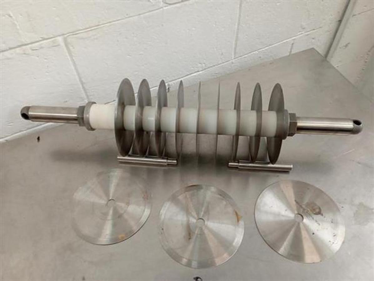 Used Savage stainless steel roller cutter